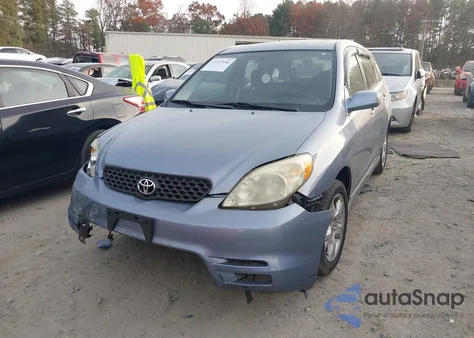 2003 Toyota Matrix Xr z USA, uszkodzony, nr VIN 2T1KR32EX3C063545